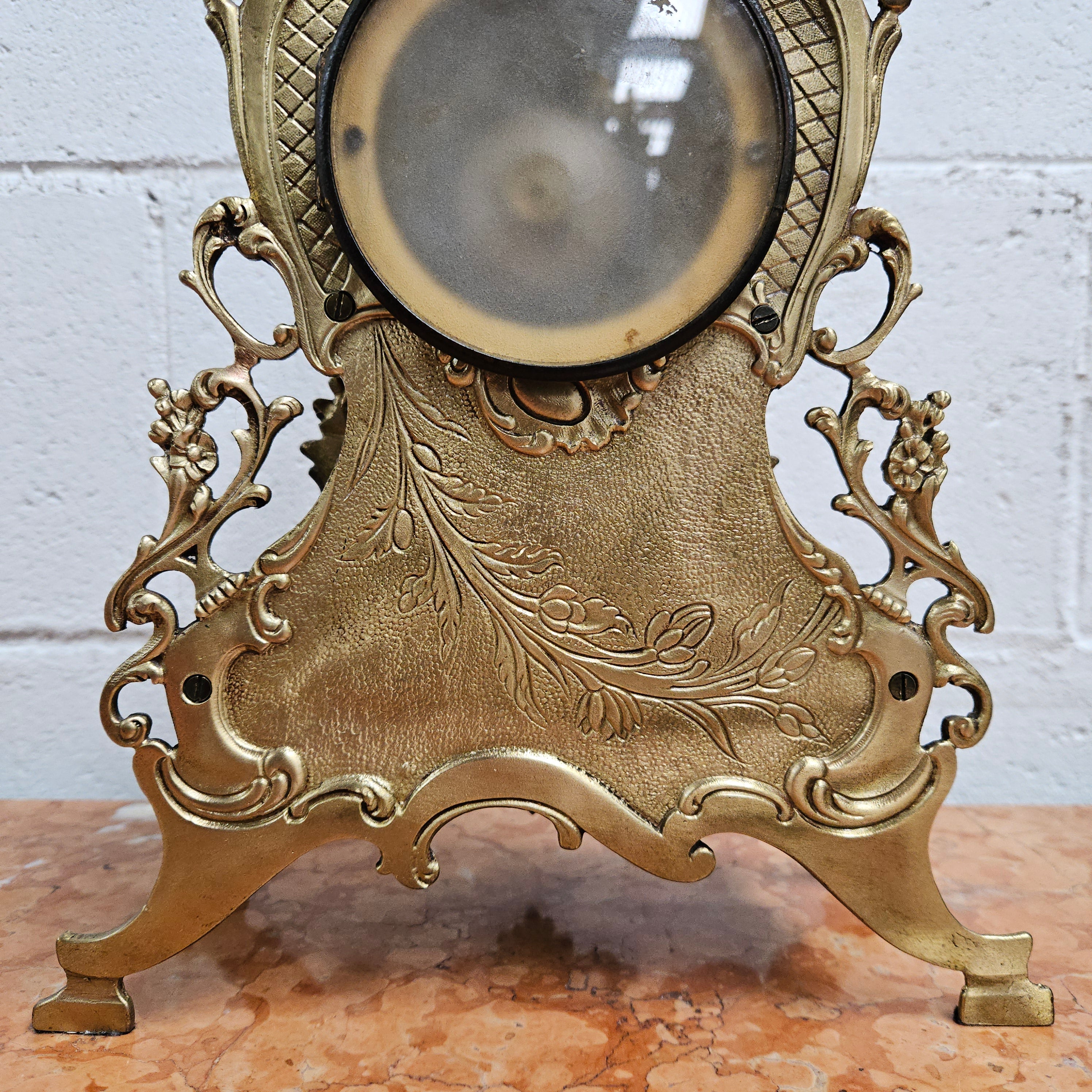 Louis XV Style French Mantle Clock | Antique & Vintage | Moonee Ponds Antiques | Australia Wide Delivery