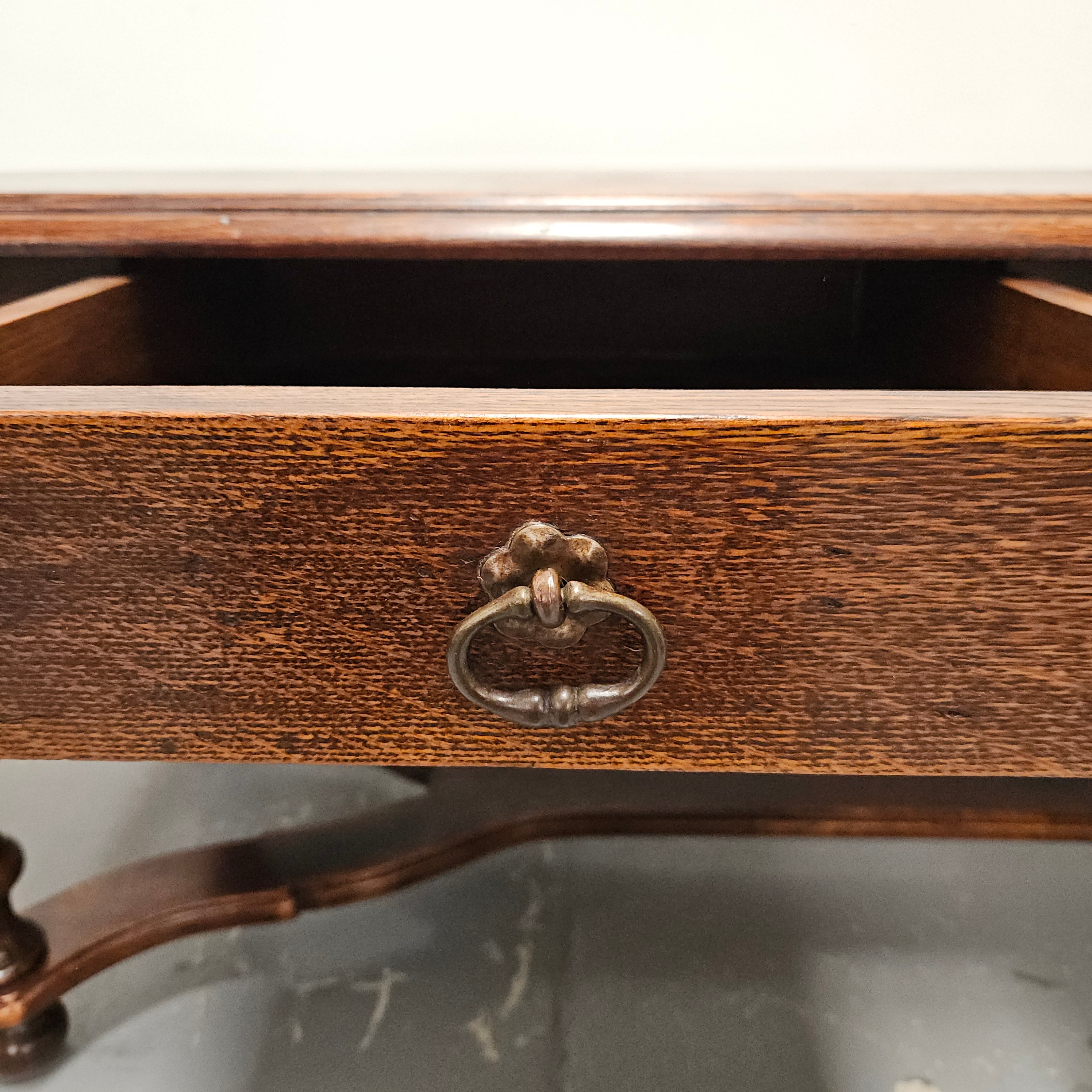 French Oak Two Drawer Coffee Table | Antique & Vintage | Moonee Ponds Antiques | Australia Wide Delivery