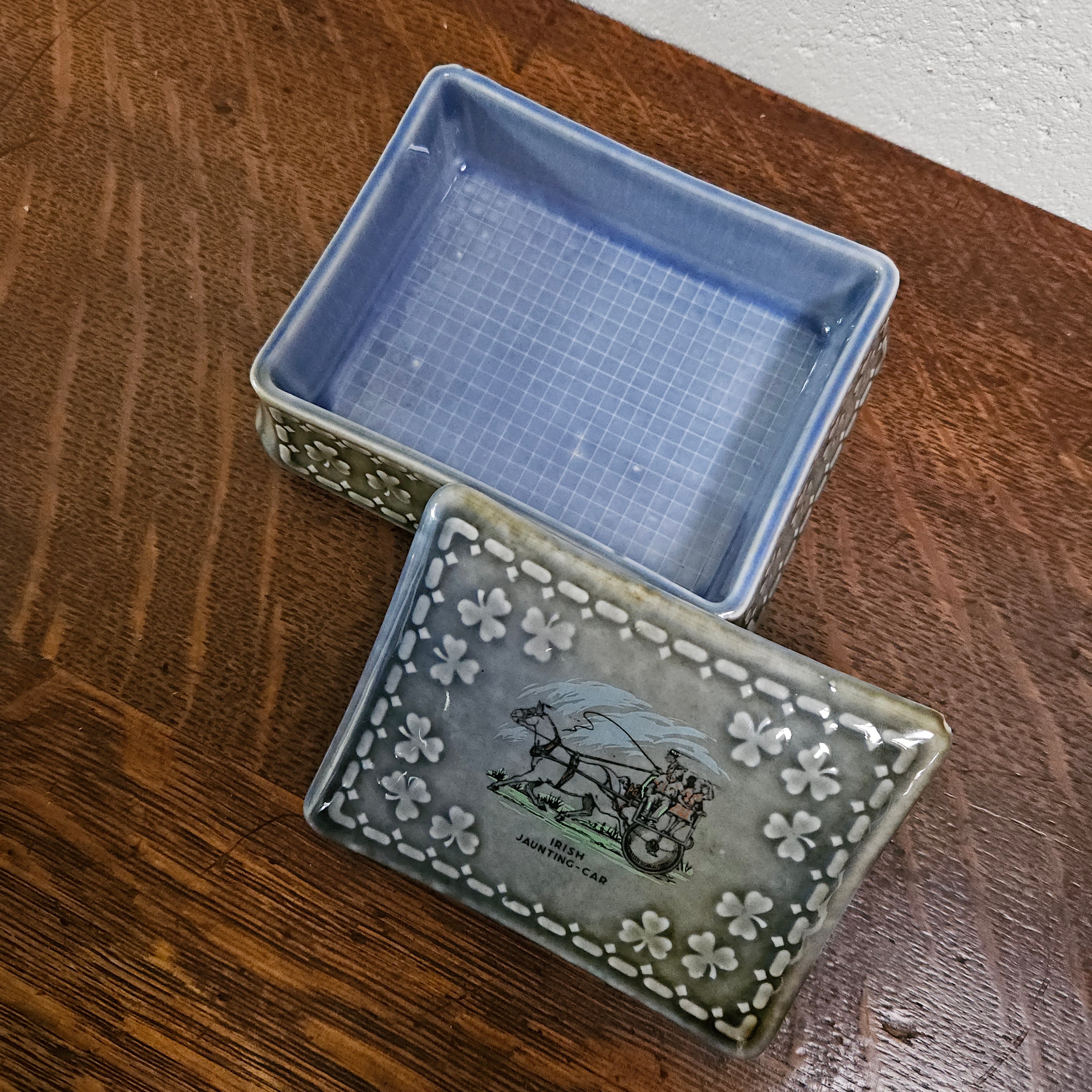 Irish Porcelain Trinket Box | Antique & Vintage | Moonee Ponds Antiques | Australia Wide Delivery