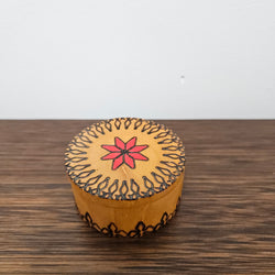 Poker Worked Trinket Box | Antique & Vintage | Moonee Ponds Antiques | Australia Wide Delivery