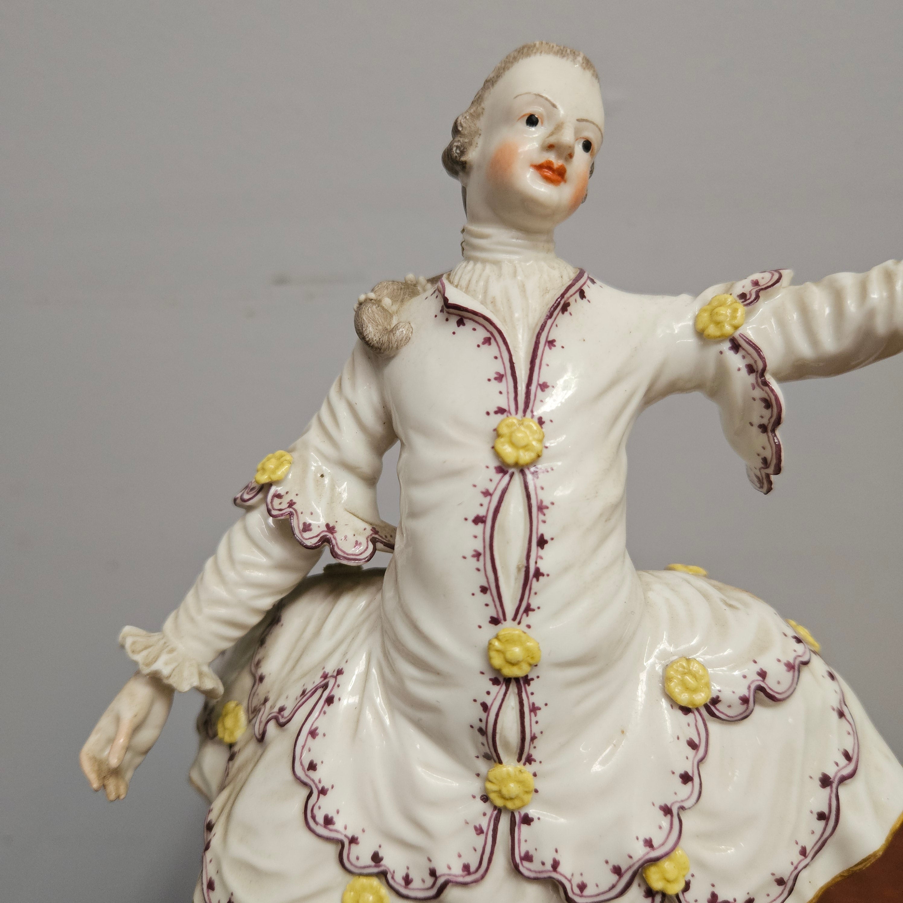 Rare Nymphenburg Antique Rococo-Style Figure
