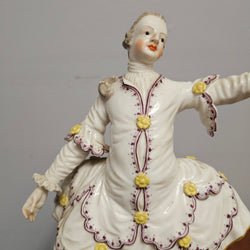 Rare Nymphenberg Antique Rococo Style Figure