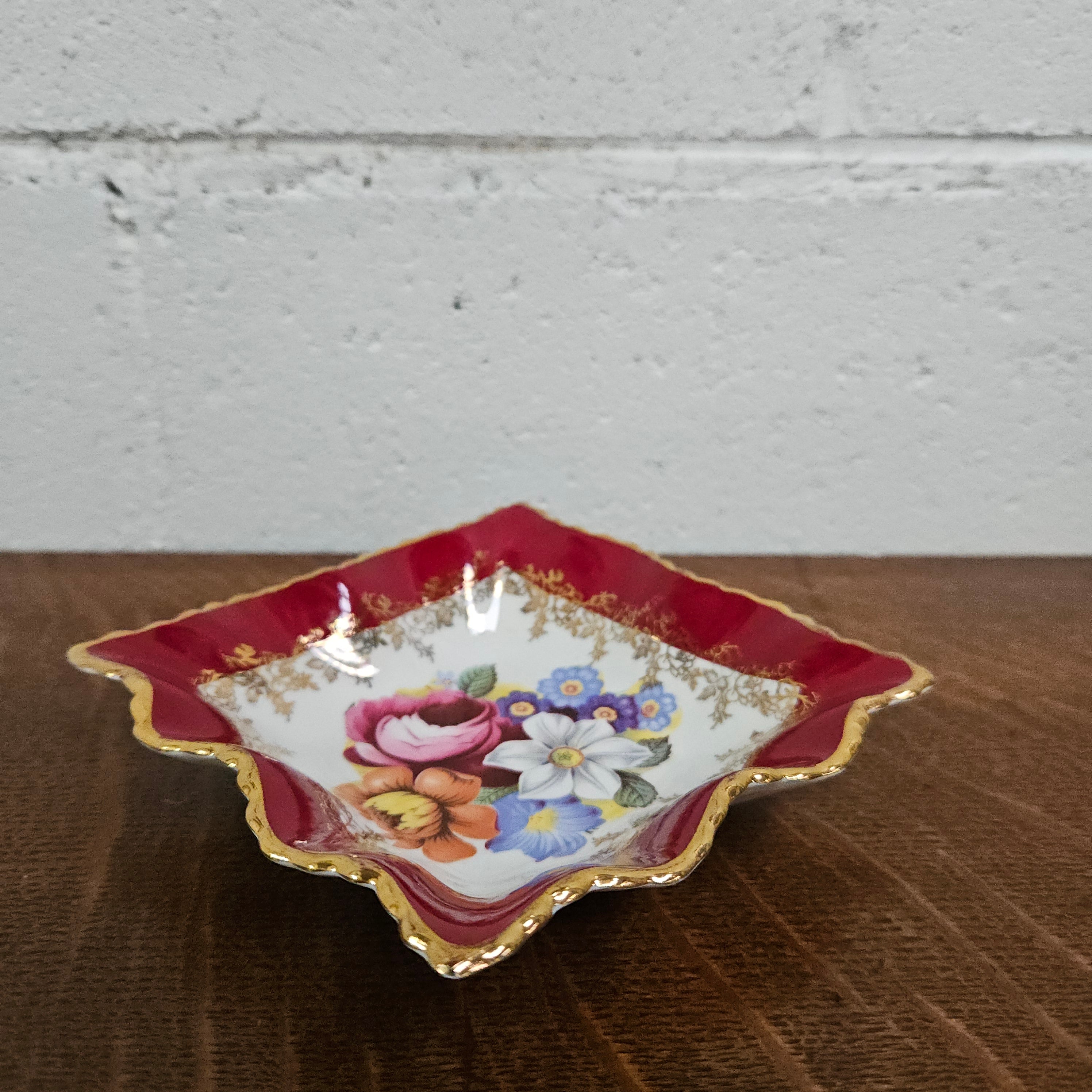 Staffordshire 'Old Foley' Small Dish | Antique & Vintage | Moonee Ponds Antiques | Australia Wide Delivery