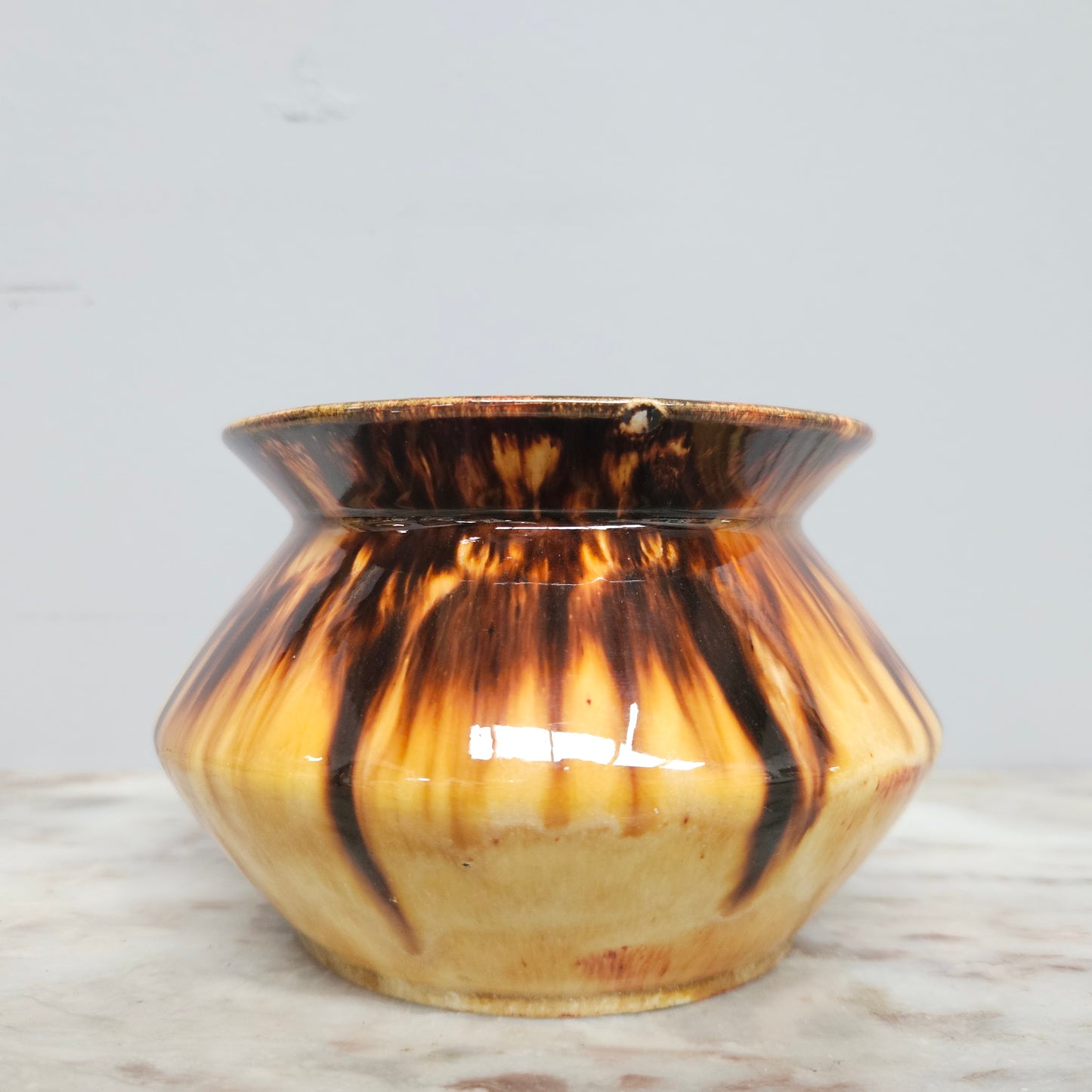 Early Australia Hand Made Pottery Vase