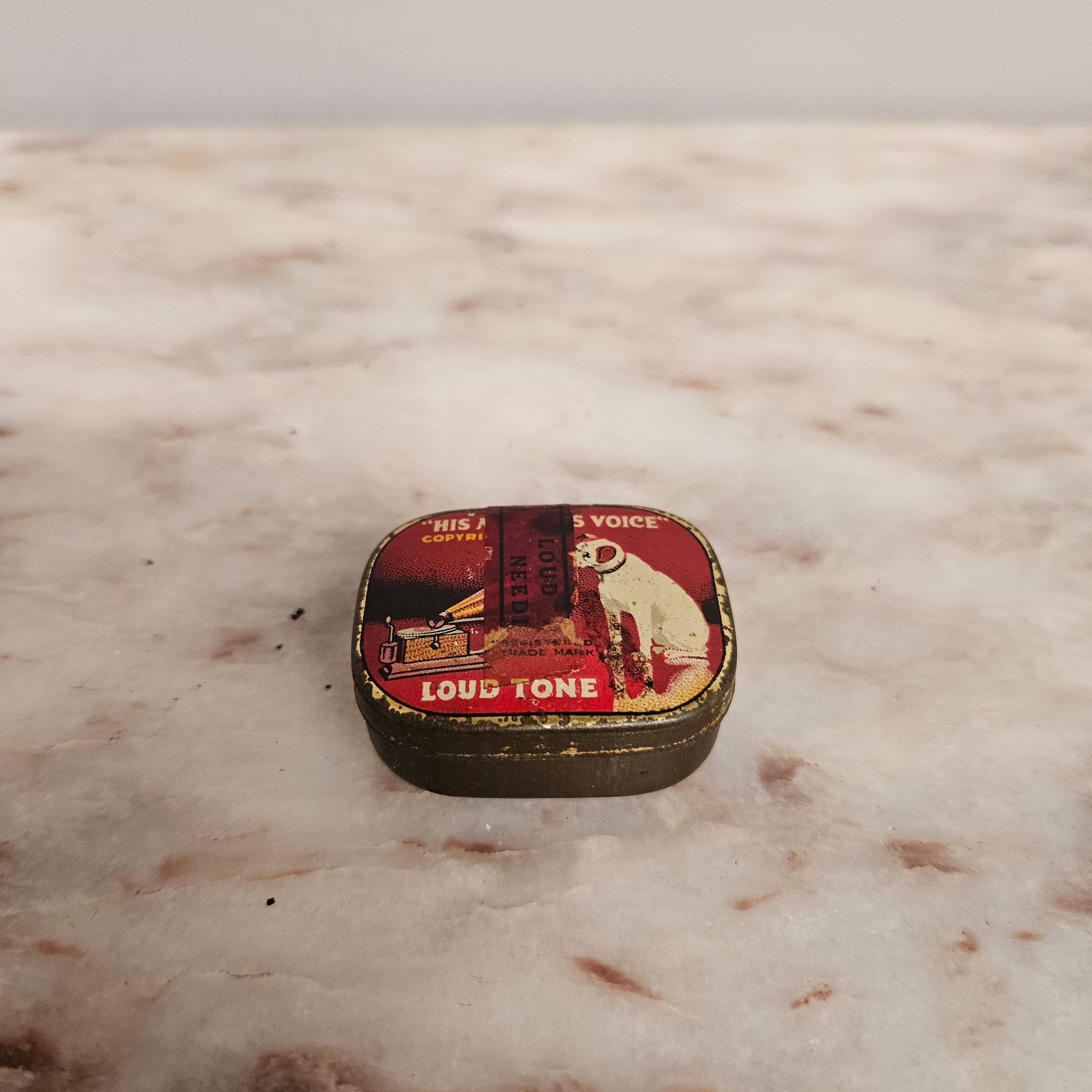 Vintage "His Masters Voice" Gramophone Tin And Needles | Antique & Vintage | Moonee Ponds Antiques | Australia Wide Delivery