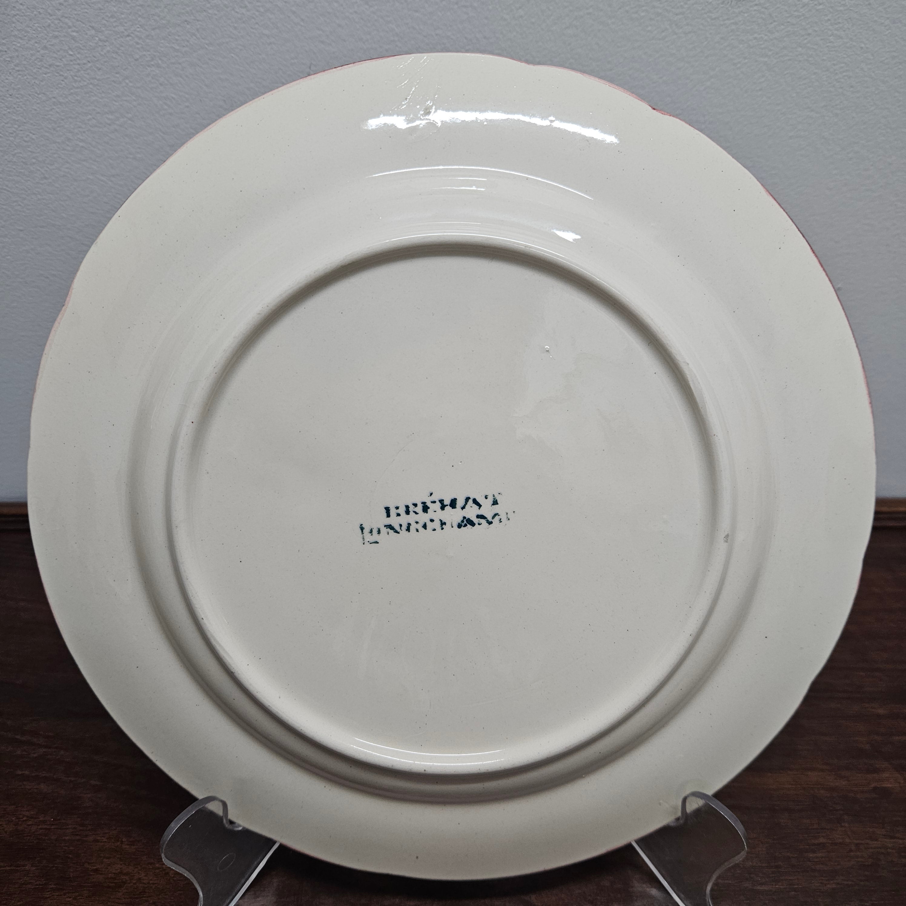 Longchamp French Antique Hand-Painted Ironstone Asparagus Plate | Antique & Vintage | Moonee Ponds Antiques | Australia Wide Delivery