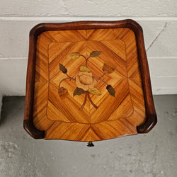 Miniature Marquetry Inlaid Louis XV Style Lamp Table | Antique & Vintage | Moonee Ponds Antiques | Australia Wide Delivery
