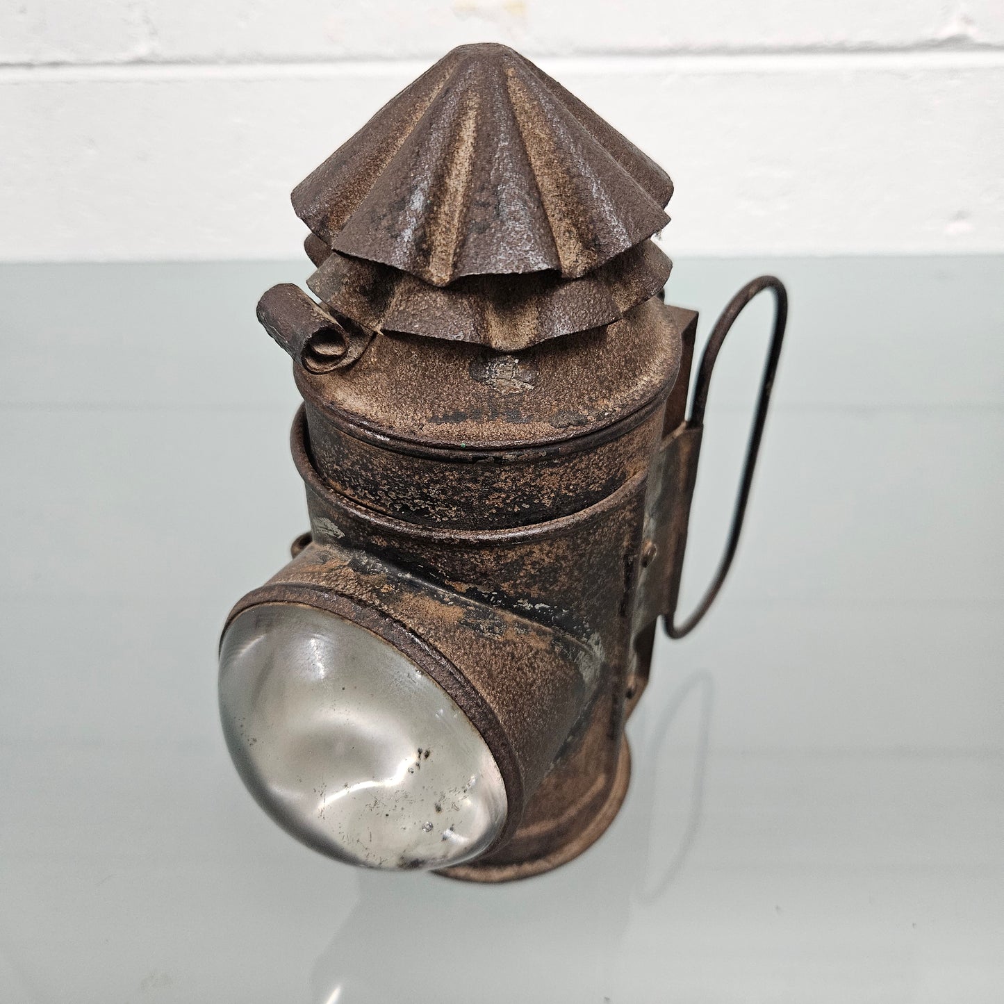 Original Victorian Railways Signal Lamp