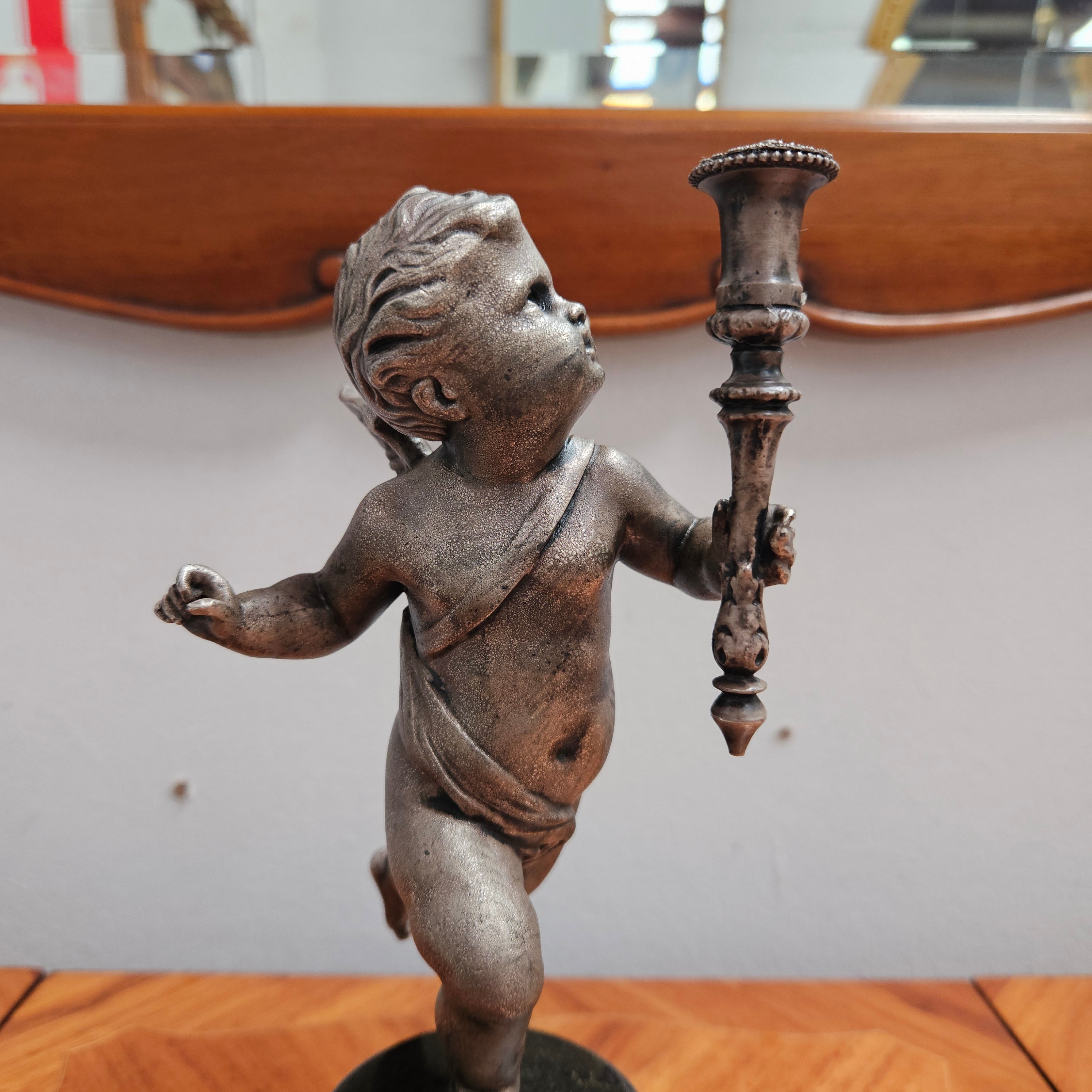 19th Century Silver Gilt Bronze Cherub | Antique & Vintage | Moonee Ponds Antiques | Australia Wide