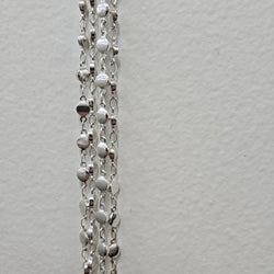 Vintage Silver Plated Double Strand Long Necklace | Antique & Vintage | Moonee Ponds Antiques | Australia Wide Delivery