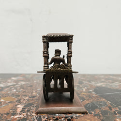 Antique Indian Brass Horse, Cart & Rider | Antique & Vintage | Moonee Ponds Antiques | Australia Wide Delivery