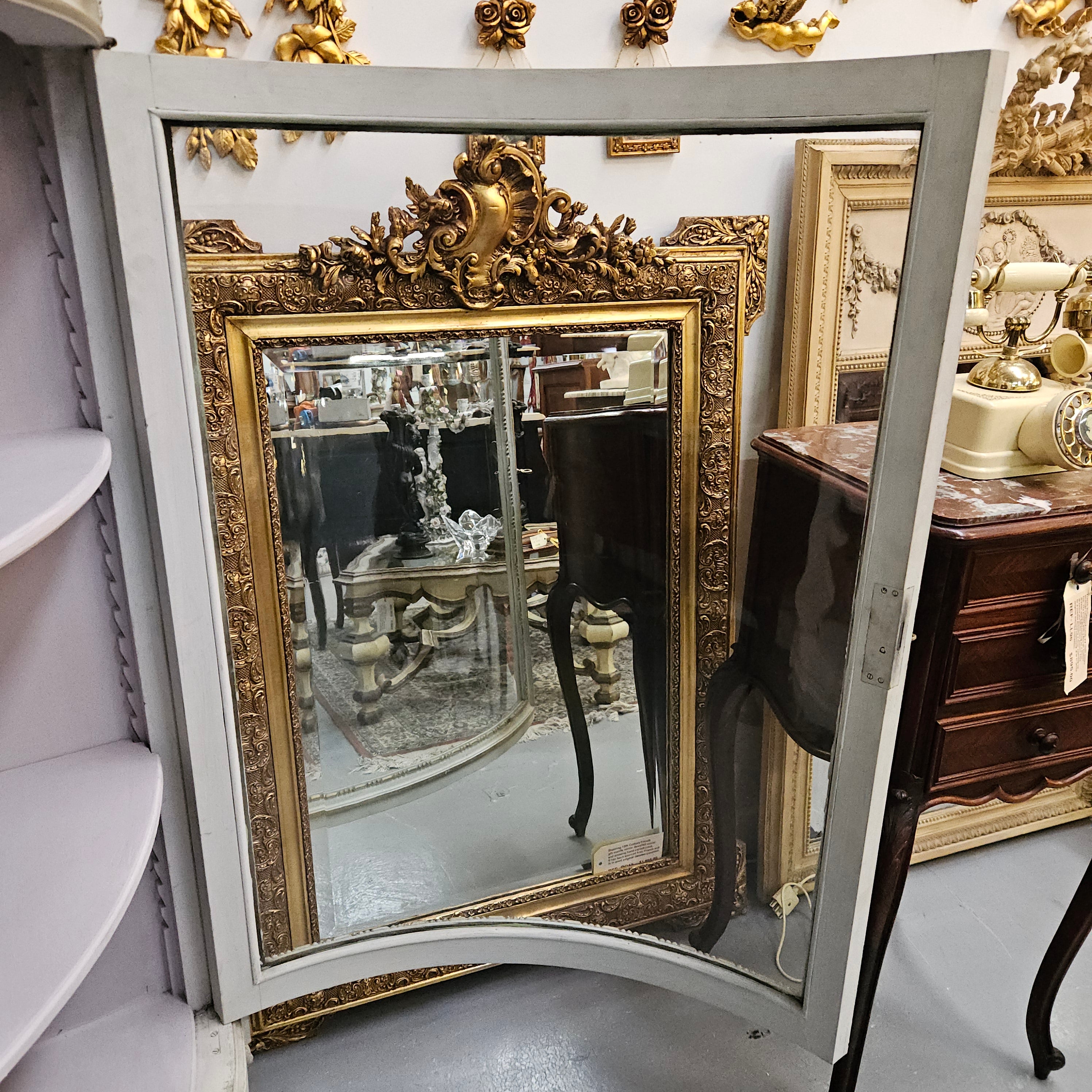 Louis XVI Style Signed Paris Marble Top Corner Cabinet | Antique & Vintage | Moonee Ponds Antiques | Australia Wide Delivery
