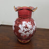 Vintage Ruby & Enamel Painted Glass Jug | Antique & Vintage | Moonee Ponds Antiques | Australia Wide Delivery