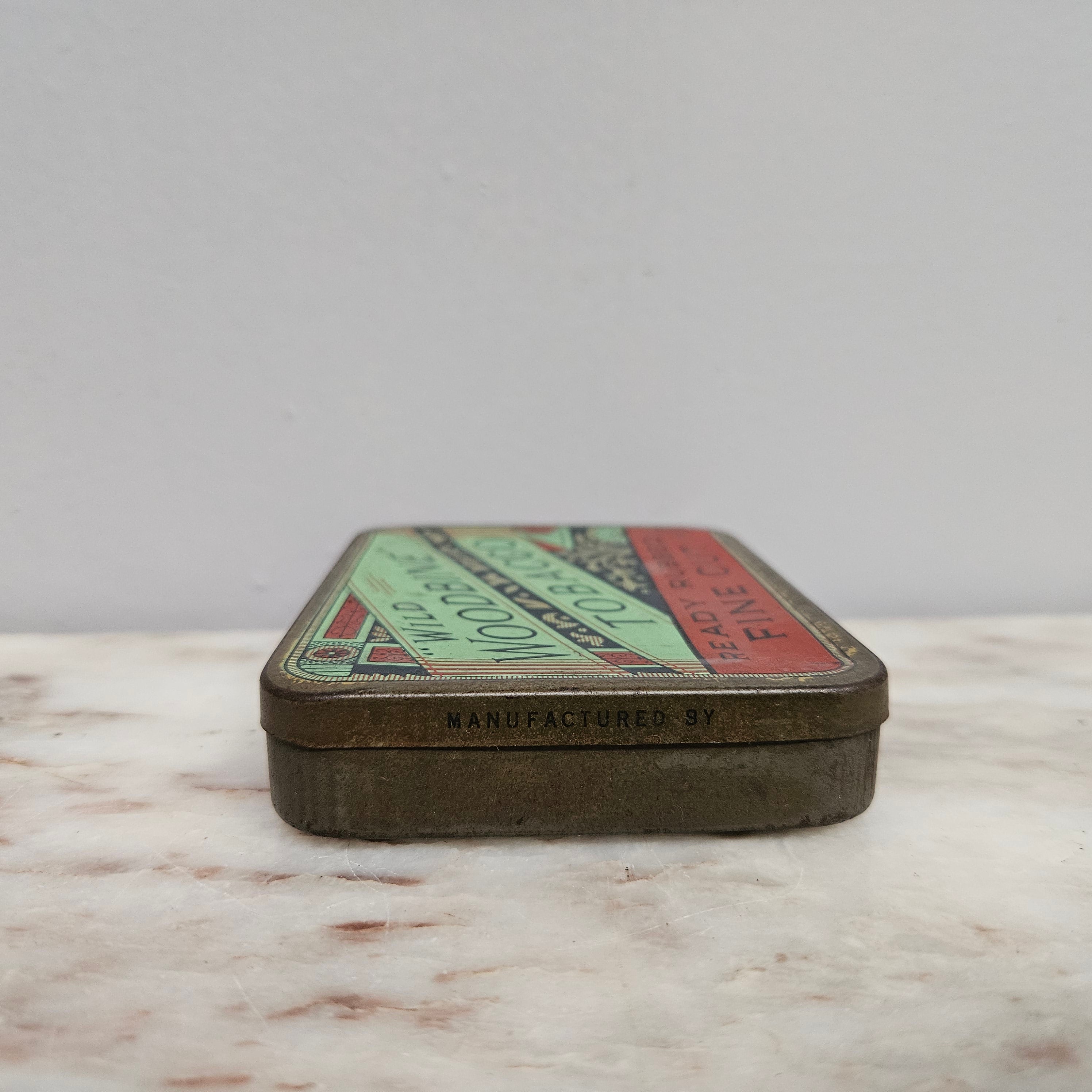 Vintage "Wild Woodbine" Tobacco Tin 2oz | Antique & Vintage | Moonee Ponds Antiques | Australia Wide Delivery