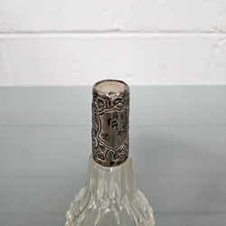 Edwardian Silver Collared Perfume Bottle | Antique & Vintage | Moonee Ponds Antiques | Australia Wide Delivery