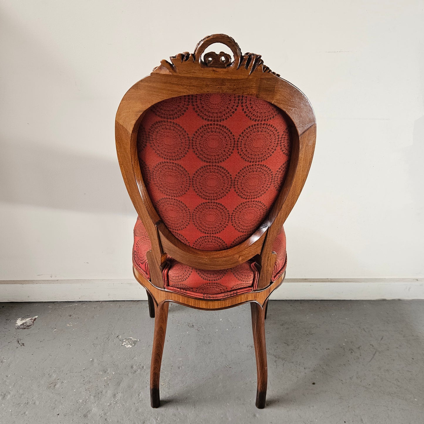 Decorative Victorian  Upholstered  Chair