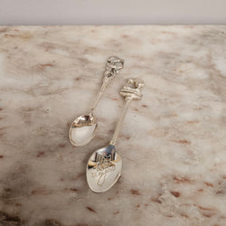 Vintage Silverplated Kiwi Tea Spoons (2) | Antique & Vintage | Moonee Ponds Antiques | Australia Wide Delivery