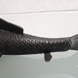 Vintage Bronze Koi Fish