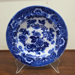 Signed Victorian Flow Blue Bowl