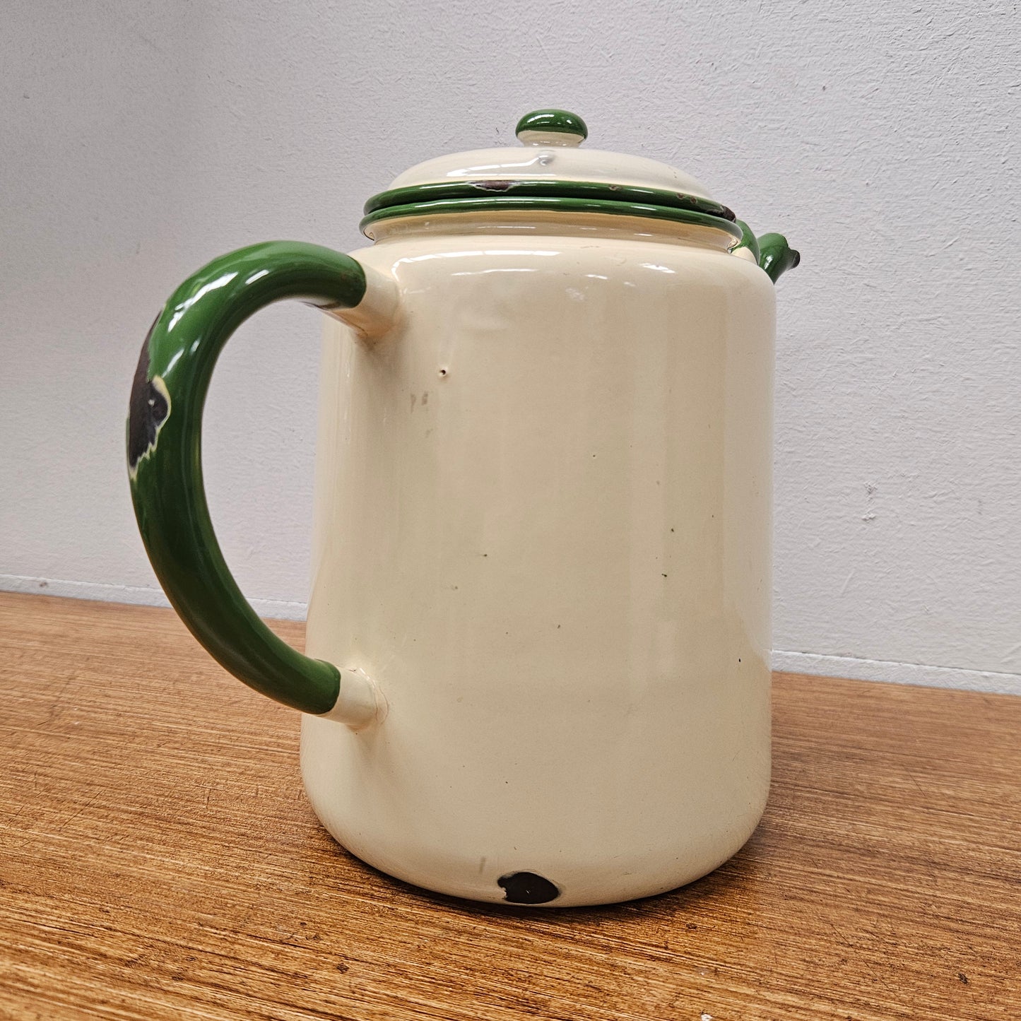 Vintage Enamel Teapot