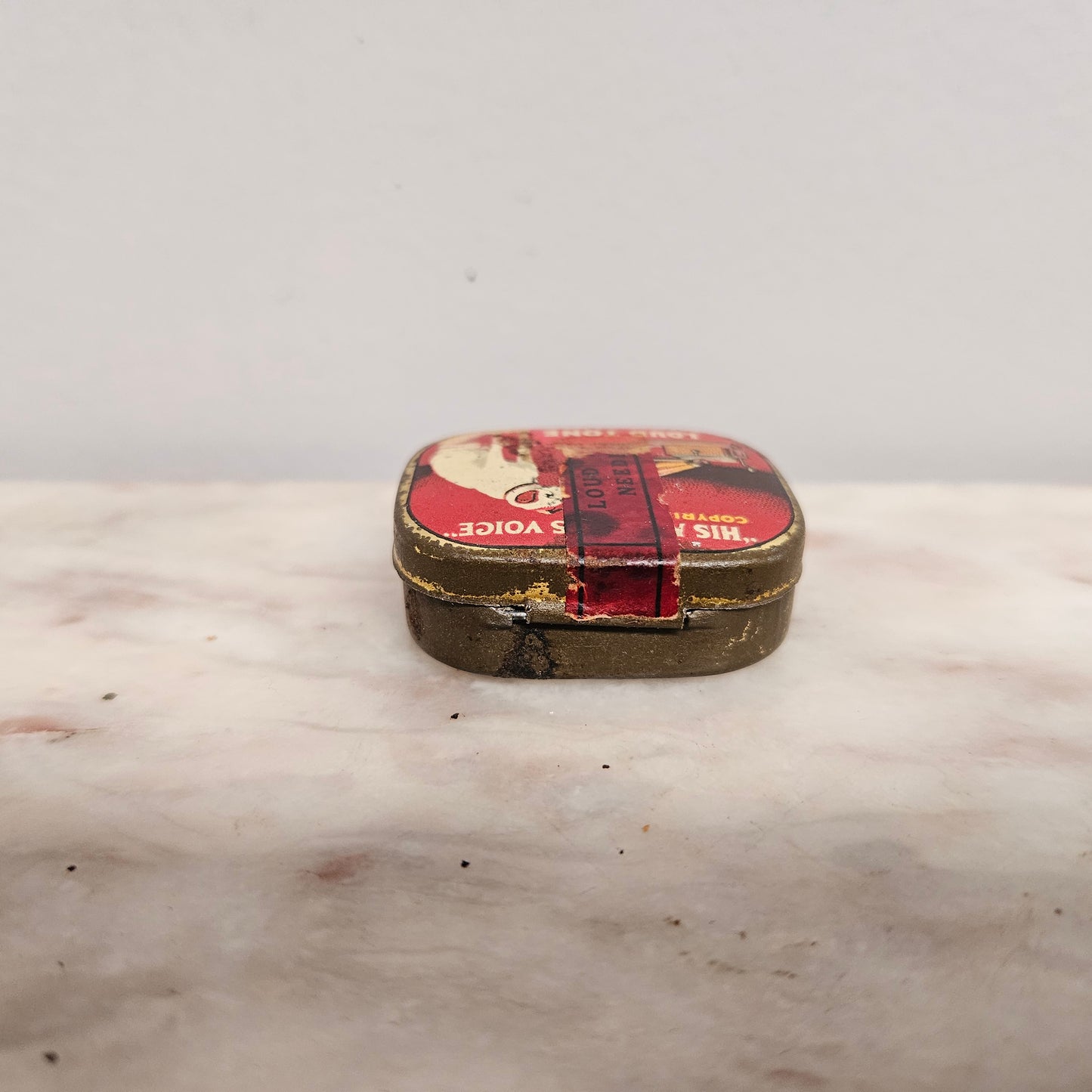 Vintage "His Masters Voice" Gramophone Tin And Needles