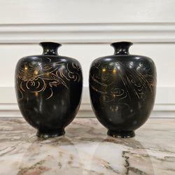 Pair of Antique Japanese Vases | Antique & Vintage | Moonee Ponds Antiques | Australia Wide Delivery