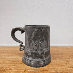 Antique Georgian Pewter Tankard | Antique & Vintage | Moonee Ponds Antiques | Australia Wide Delivery