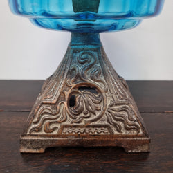 Victorian Cast Iron Kero Lamp | Antique & Vintage | Moonee Ponds Antiques | Australia Wide Delivery