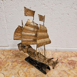 Miniature Vermeil Silver Chinese Sailing Ship | Antique & Vintage | Moonee Ponds Antiques | Australia Wide Delivery