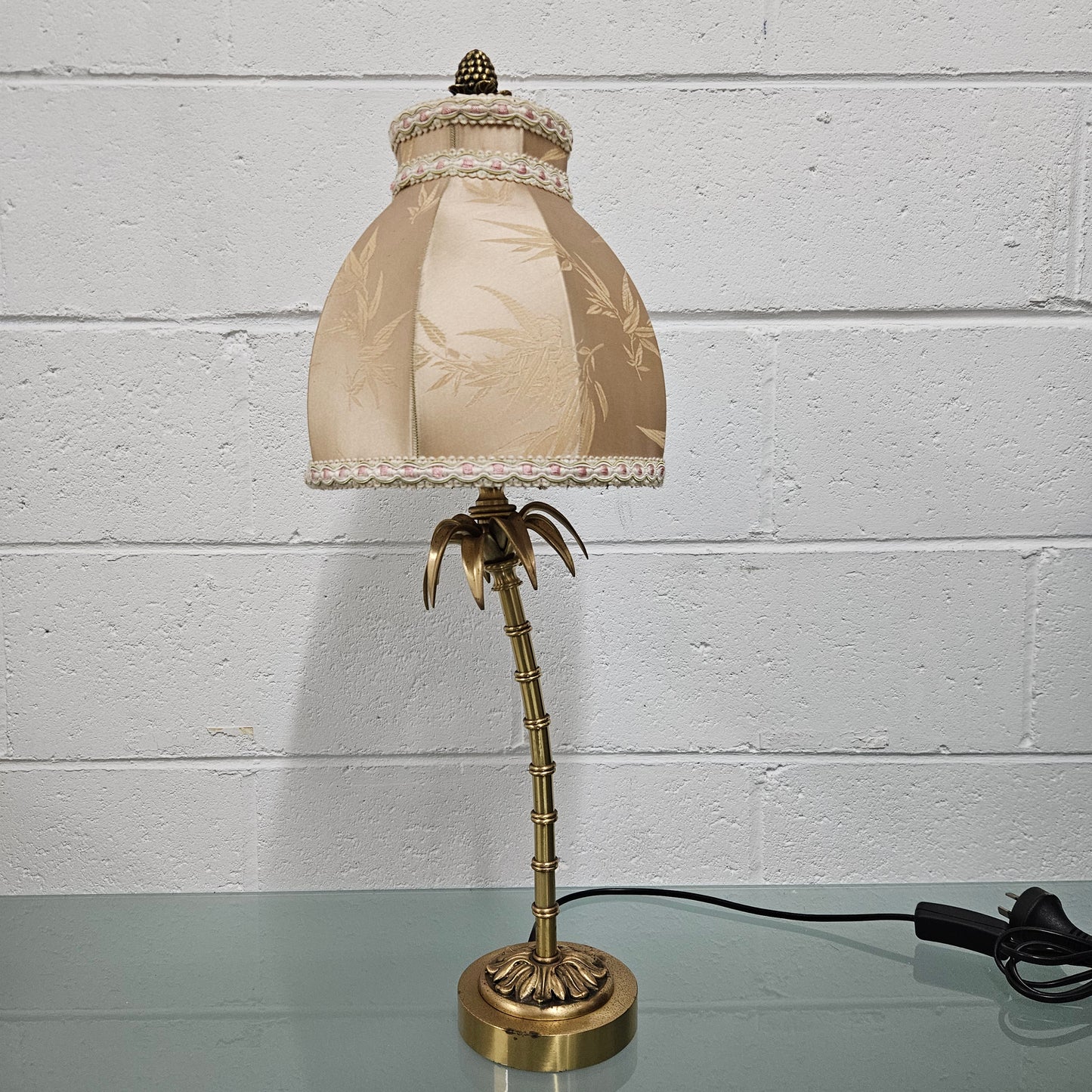 Palm Tree Bedside Lamp Base