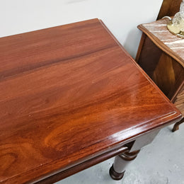 Victorian Console Table With Drawer