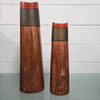 Pair of Tall Pottery Hand Made Vases | Antique & Vintage | Moonee Ponds Antiques | Australia Wide Delivery