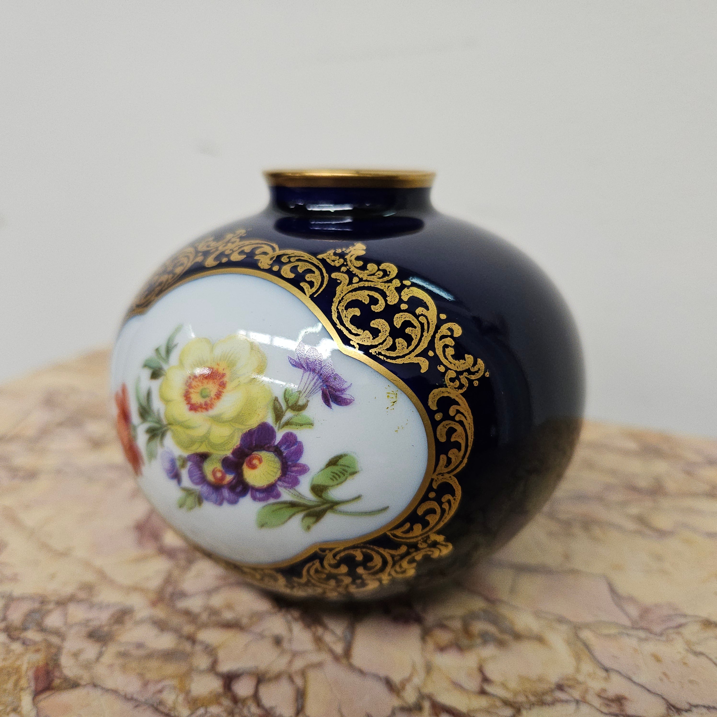 Echt Cobalt Made in Germany Vase | Antique & Vintage | Moonee Ponds Antiques | Australia Wide Delivery