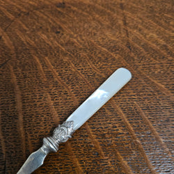 Antique Mother of Pearl & EPNS Silver Fish Fork | Antique & Vintage | Moonee Ponds Antiques | Australia Wide Delivery
