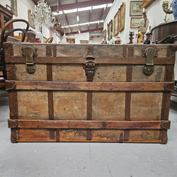 Impressive Antique Saratoga Trunk | Antique & Vintage | Moonee Ponds Antiques | Australia Wide Delivery