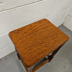 Set of Three Oak Side Tables | Antique & Vintage | Moonee Ponds Antiques | Australia Wide Delivery