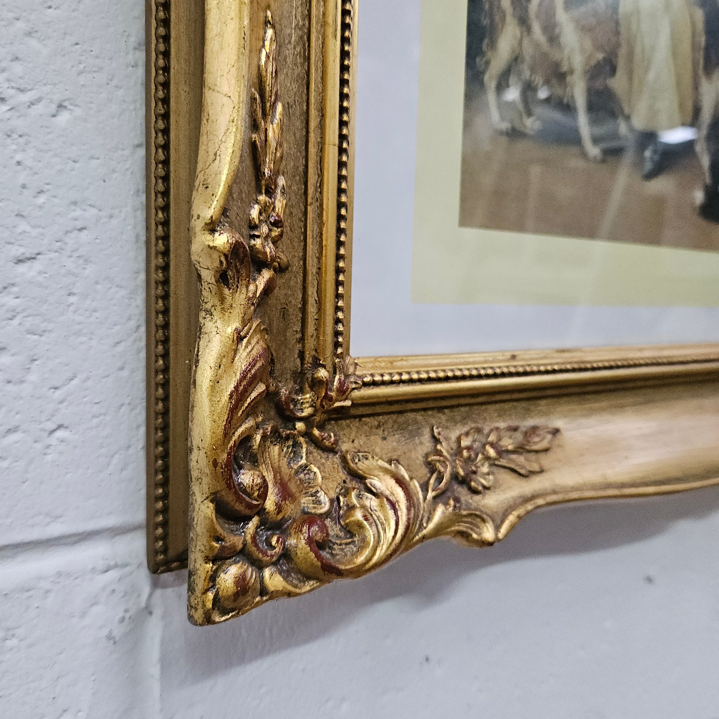 Decorative Gilt Framed Print