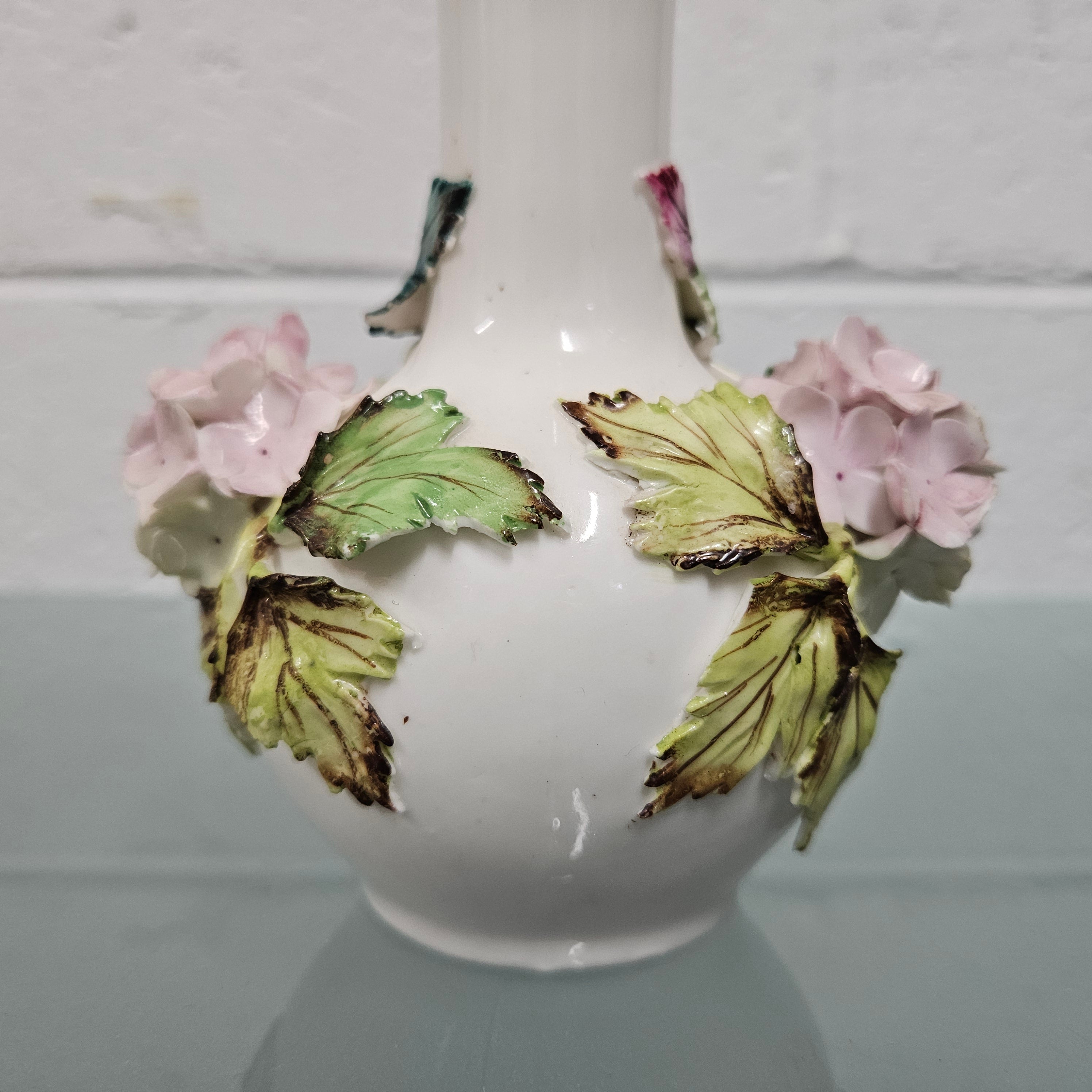 Antique Vase / Jug With Applied Floral Decoration | Antique & Vintage | Moonee Ponds Antiques | Australia Wide Delivery
