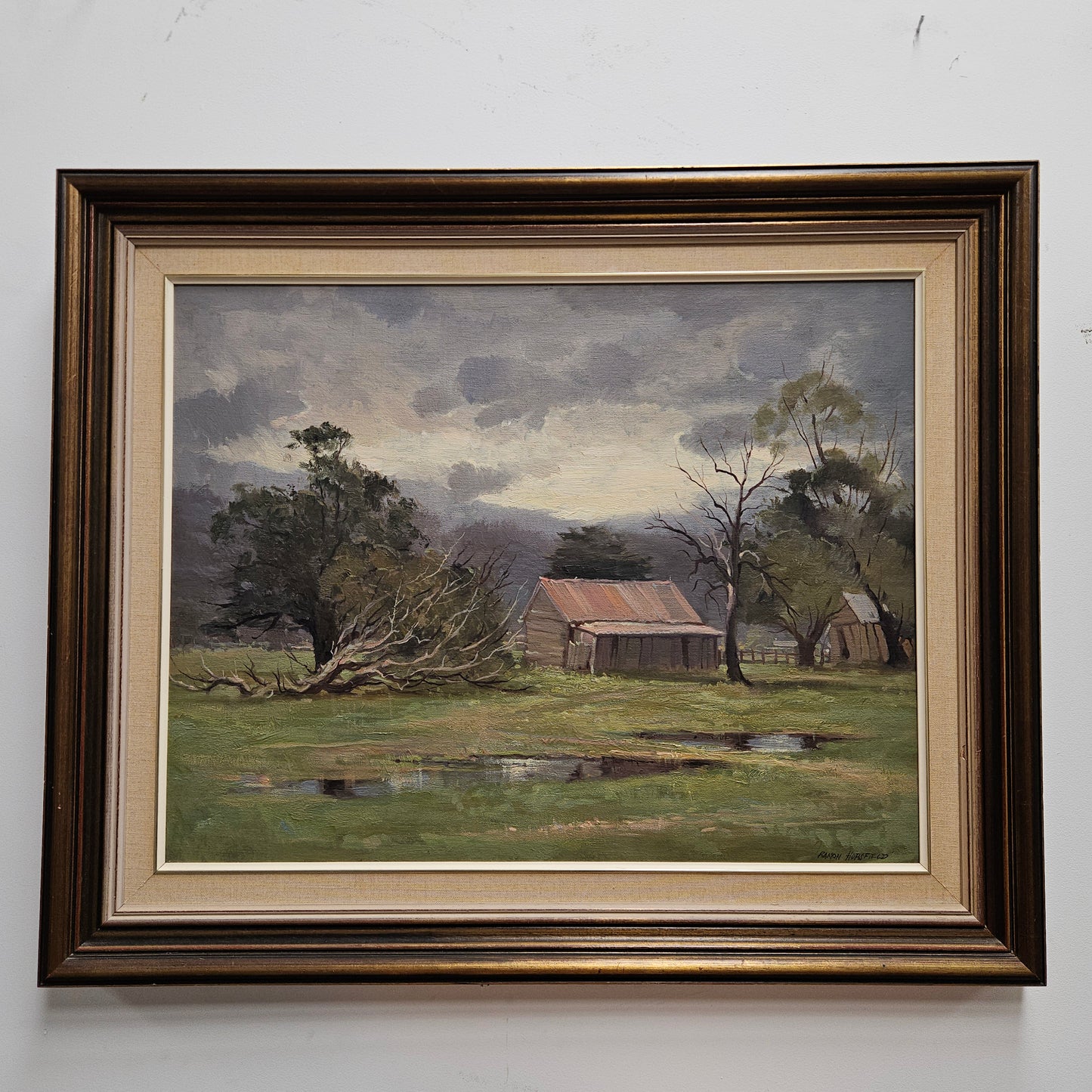 Signed 'Ramon Horsfield' Oil on Board Painting