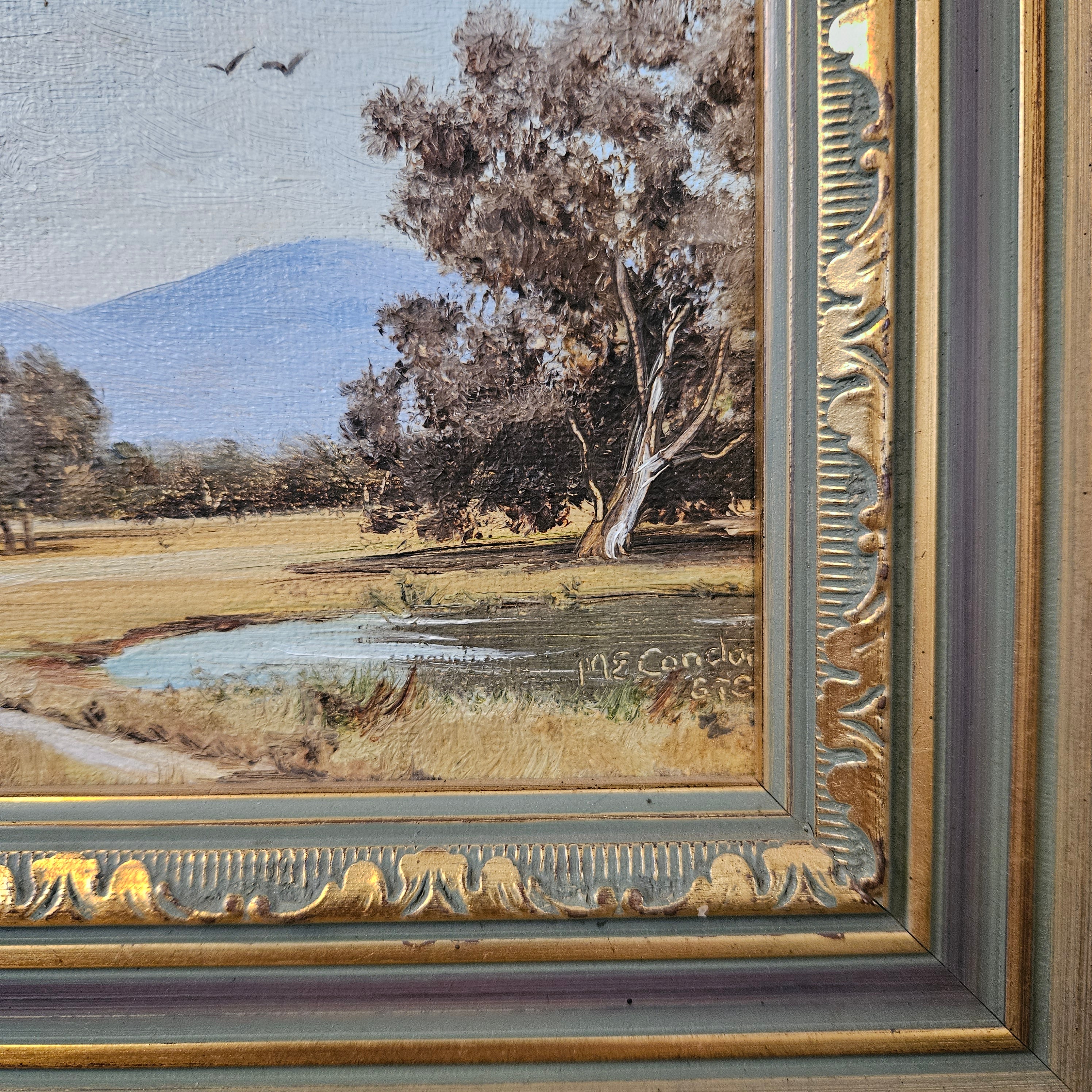 Signed Pair of Oil on Board Paintings | Antique & Vintage | Moonee Ponds Antiques | Australia Wide