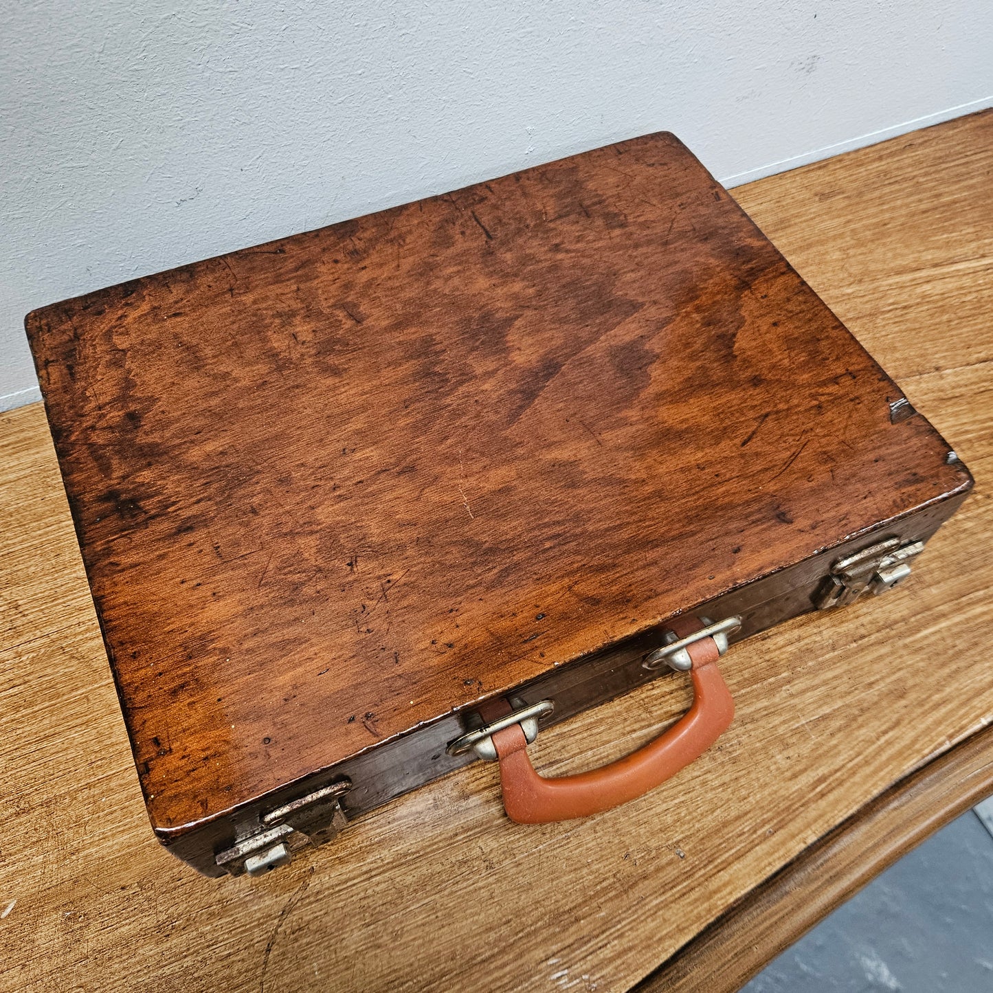 Vintage Wooden Suitcase