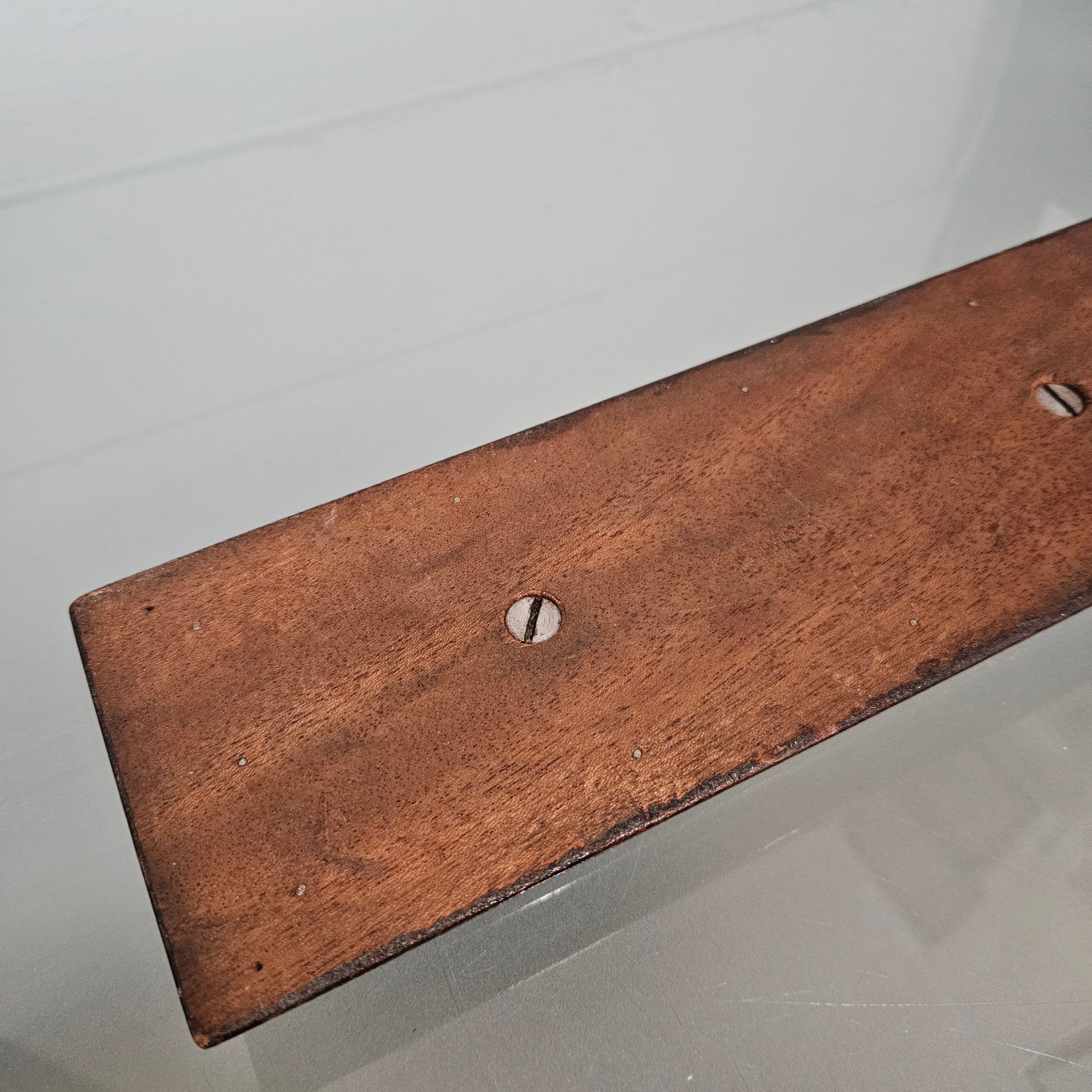 Vintage Brass & Timber Cribbage Board | Antique & Vintage | Moonee Ponds Antiques | Australia Wide Delivery