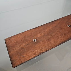 Vintage Brass & Timber Cribbage Board | Antique & Vintage | Moonee Ponds Antiques | Australia Wide Delivery