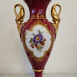 Comtesse Porcelain Rose Floral Lamp | Antique & Vintage | Moonee Ponds Antiques | Australia Wide Delivery