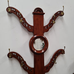 Mid Victorian Mahogany Tree Shaped Hall Stand