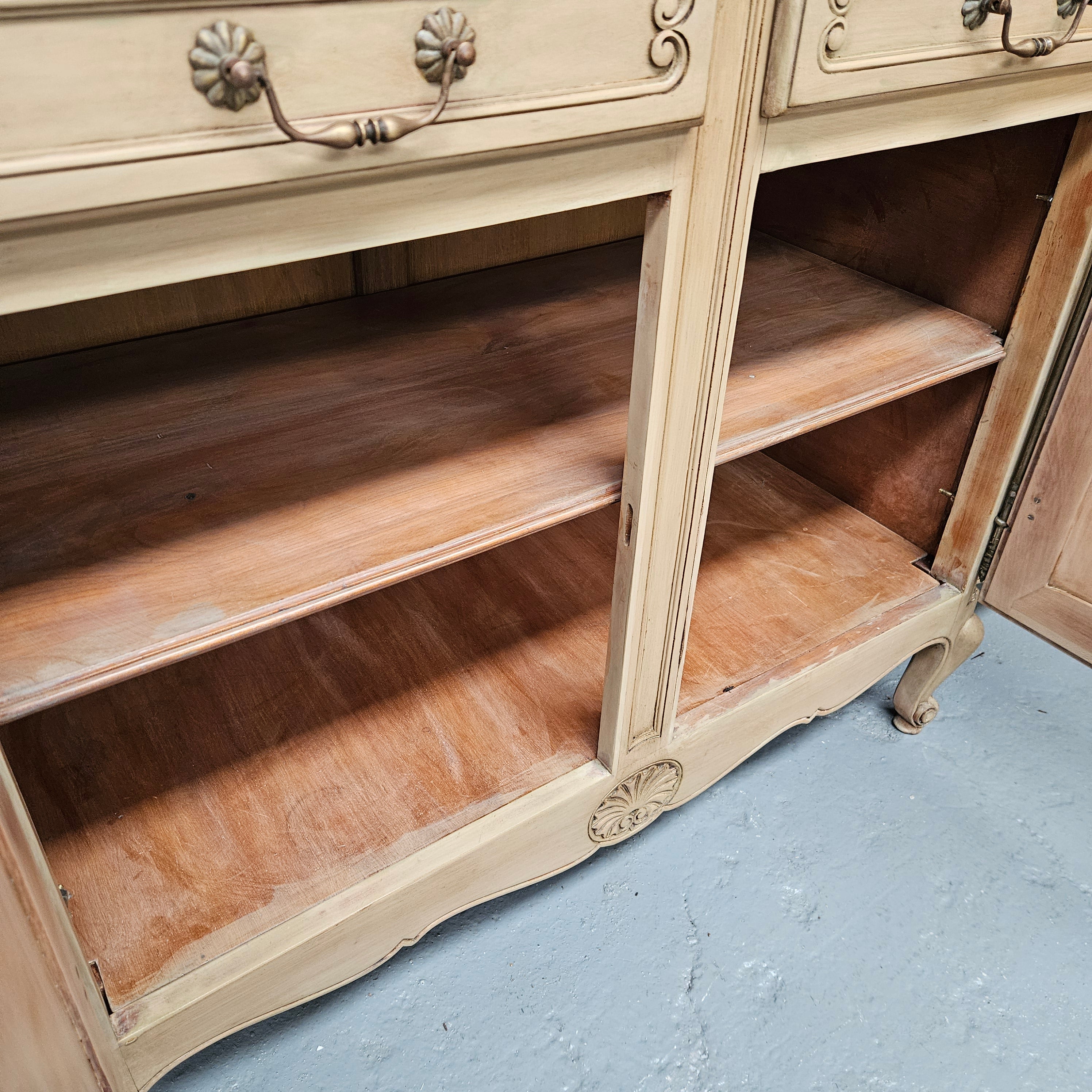 French Parquetry Large Sideboard | Antique & Vintage | Moonee Ponds Antiques | Australia Wide Delivery