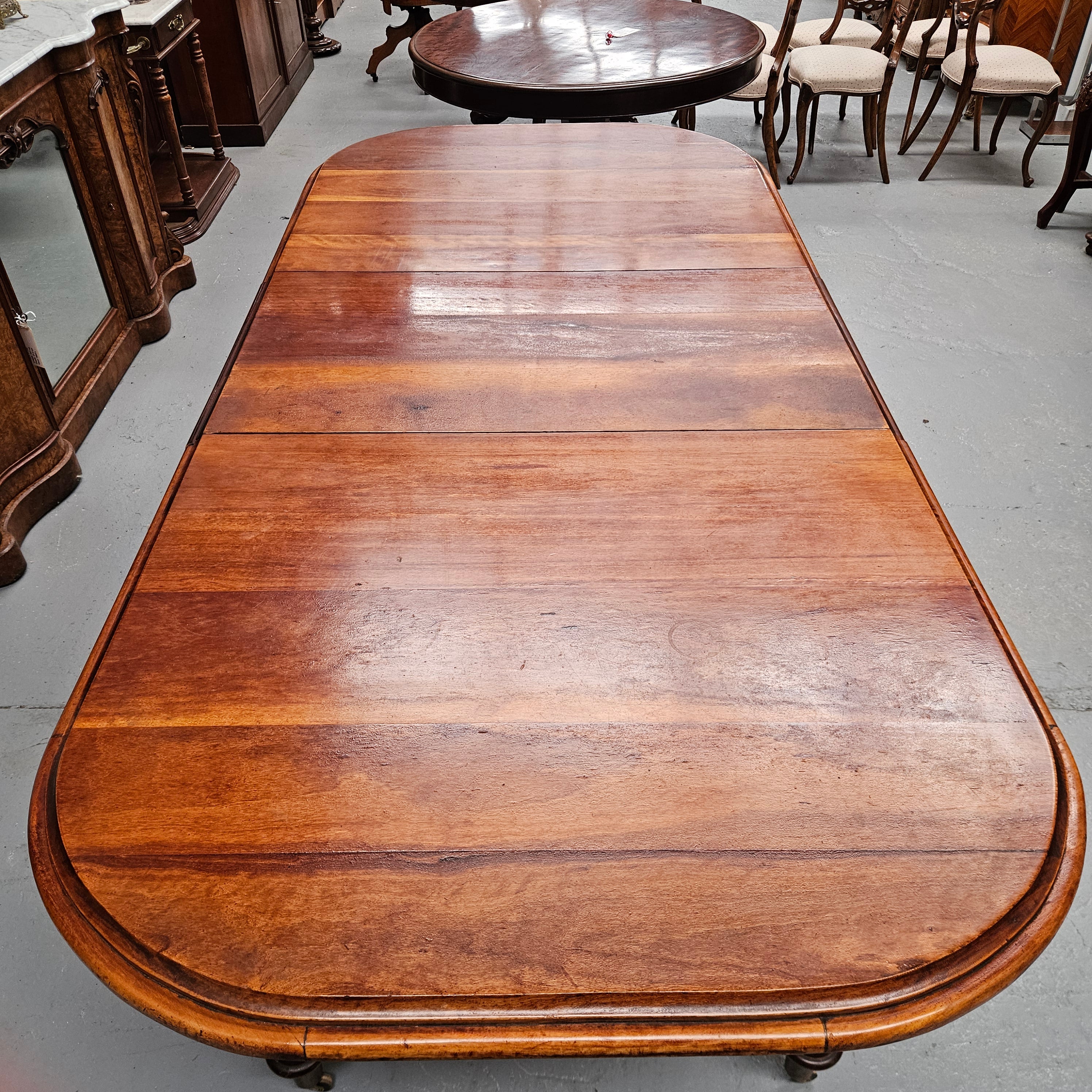Victorian Mahogany Extension Dining Table | Antique & Vintage | Moonee Ponds Antiques | Australia Wide