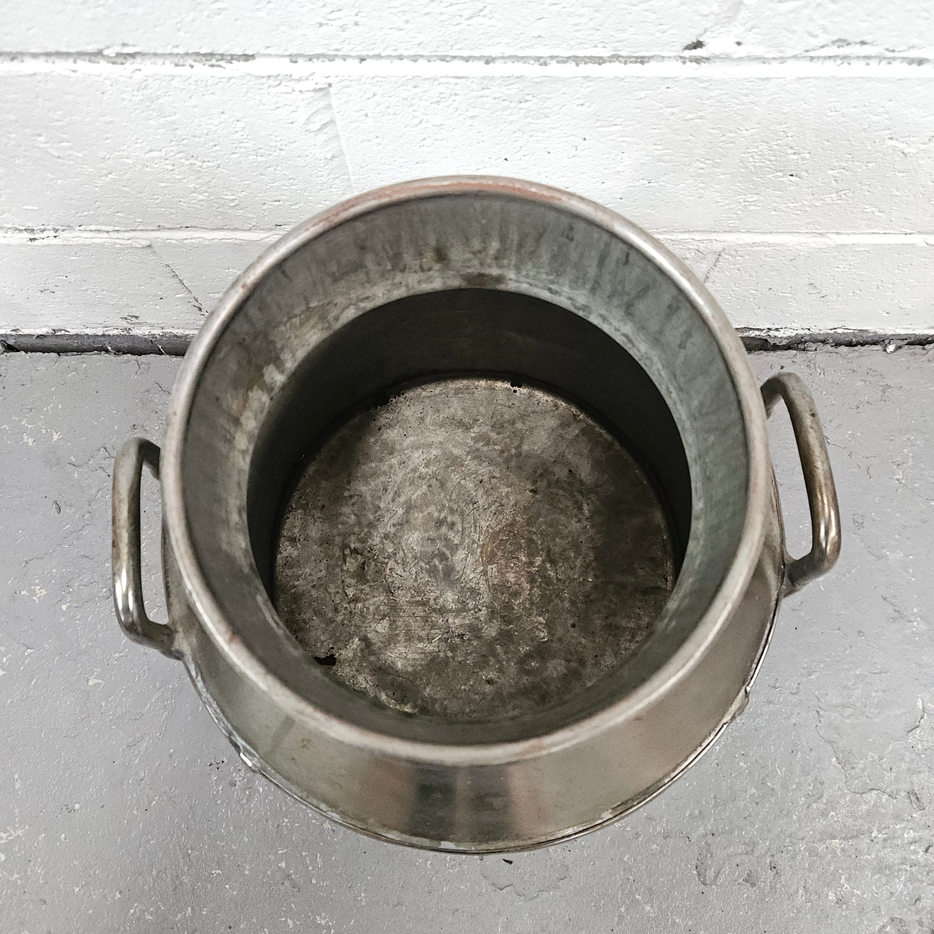 Signed Medium Metal Milk Canister/Churn | Antique & Vintage | Moonee Ponds Antiques | Australia Wide Delivery