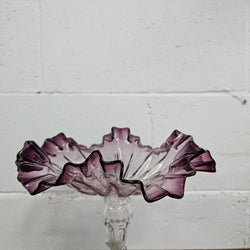 Vintage Amethyst Glass Comport | Antique & Vintage | Moonee Ponds Antiques | Australia Wide Delivery