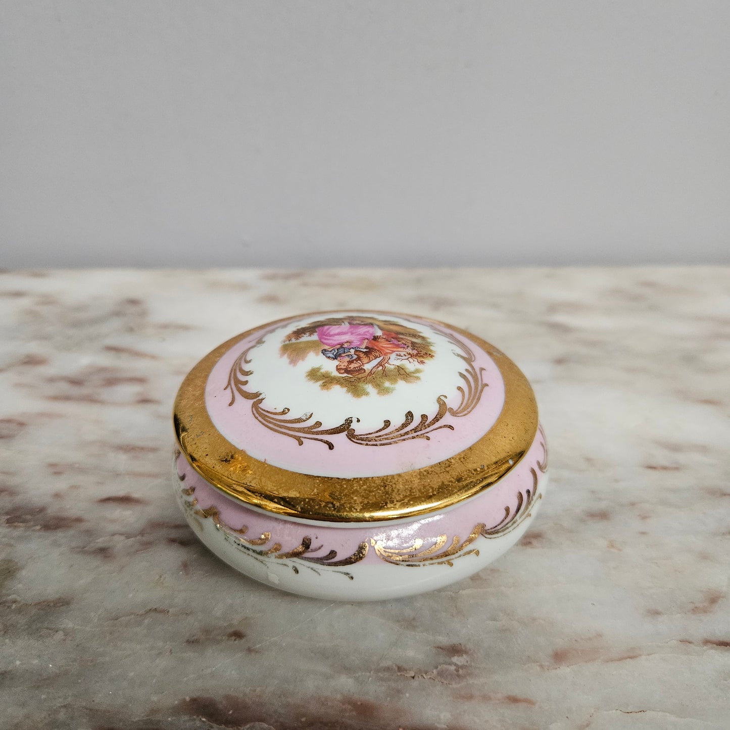 Vintage Limoges Trinket Box